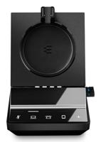 EPOS IMPACT SDW 5036 On Ear headset Draadloos, DECT Mono Zwart Noise Cancelling, Ruisonderdrukking (microfoon) Telefoon - thumbnail