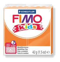 Fimo kids boetseerklei, oranje, 42 gr - thumbnail