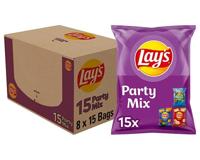 Lay's Lays party mix paprika naturel bugles 27,5gr (8x 15 stuks) - thumbnail