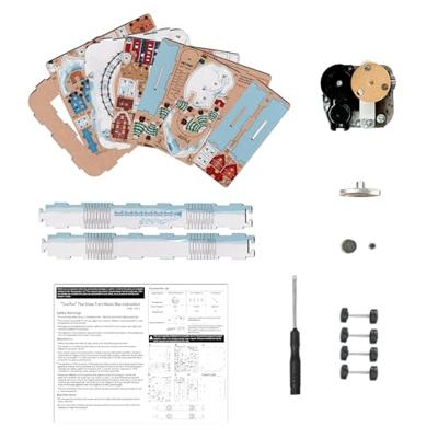 Tone-Cheer muziekdoosje Sneeuw Trein DIY Modelbouw Knutselen Tone-Cheer muziekdoosje Sneeuw Trein DIY Modelbouw Knutselen