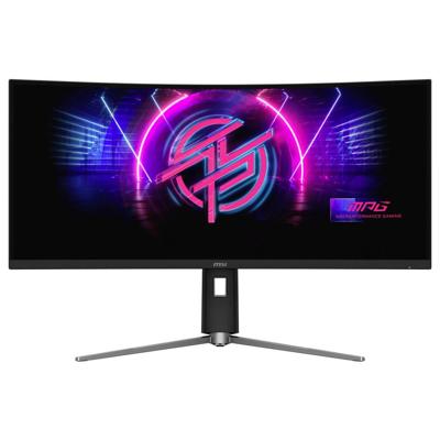 MSI MPG 346CQRFDE X24 Gaming monitor Energielabel F (A - G) 86.4 cm (34 inch) 3440 x 1440 Pixel 21:9 0.5 ms HDMI, DisplayPort, USB-C (DP Alt Mode), USB-A 2.0,