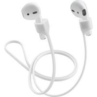 Cellularline Dynamische soft-touch siliconen AirPod-hoes met haak en magneetkabel voor Apple AirPods 1 & 2 - thumbnail