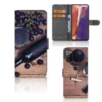 Samsung Galaxy Note 20 | Book Cover | Wijn Samsung Galaxy Note 20 | Book Cover | Wijn