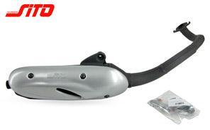 Sito uitlaat 714 ludix, vivacity, speedfight-3, kisbee, 45km/u 2 takt