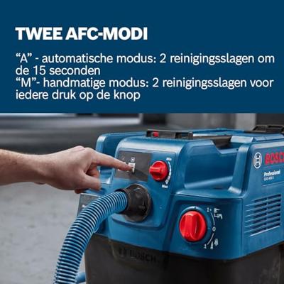 Bosch Blauw GAS 400 A (NL+LUX) Stofzuiger | In Doos - 06019M0020 - thumbnail