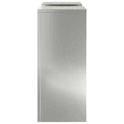 Plantenstandaard 2 pcs Zilver 24 x 24 x 55 cm