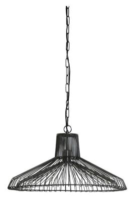 Light & Living hanglamp kasper zwart 55 cm | 2 stuks