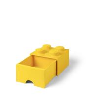 Room Copenhagen LEGO Brick Drawer 4 Geel opbergdoos - thumbnail