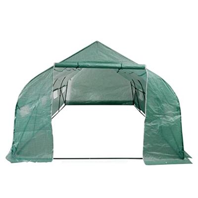 Tuinkas walk-in draagbare polytunnel met stalen frame 18 m