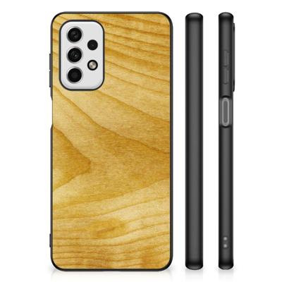 Samsung Galaxy A23 Houten Print Telefoonhoesje Licht Hout