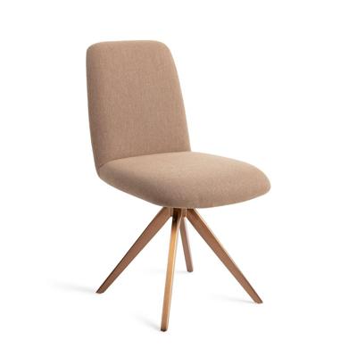 Jesper Home Eetkamerstoel 'Taiwa' Draaibaar, Turn Rose, kleur Whisper Wheat