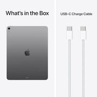 Apple iPad Air 13‑inch (M4): Liquid Retina-display, 1 TB, 12‑MP camera aan de voor- en achterkant, wifi 7 met Apple N1, Touch ID, batterij voor een hele dag – Spacegrijs - thumbnail