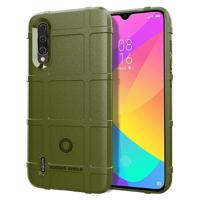 Schokbestendige beschermer cover volledige dekking siliconen case voor Xiaomi mi CC9 (groen) - thumbnail