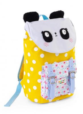 Lemon Ribbon rugzak junior 9 liter 24 x 34 cm polyester geel/wit Lemon Ribbon rugzak junior 9 liter 24 x 34 cm polyester geel/wit
