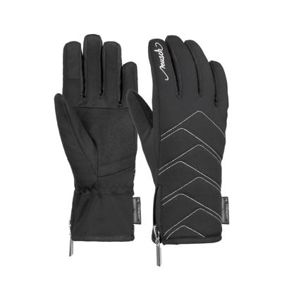 Reusch Loredana Touch-Tec Dames Handschoen Black /Silver 6,5
