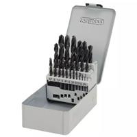 KS Tools 3301613 HSS-R Metaal-spiraalboorset 1 mm, 1.5 mm, 2 mm, 2.5 mm, 3 mm, 3.5 mm, 4 mm, 4.5 mm, 5 mm, 5.5 mm, 6 mm, 6.5 mm, 7 mm, 7.5 mm, 8 mm, 8.5 mm, 9 - thumbnail