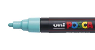 Paintmarker uni posca pc5m m aquagroen Paintmarker uni posca pc5m m aquagroen