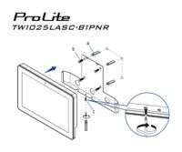 Dis Public 10,1 IIyama TW1025LASC-B1PNR Touch - thumbnail