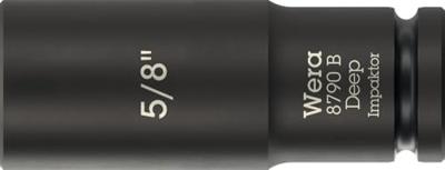 Wera 8790 B Impaktor Deep Imperial Set 1 05005581001 Dop (zeskant) Dopsleutelinzetstuk 1/4, 5/16, 3/8, 7/16, 1/2, 9/16, 11/16, 3/4, 13/16, 7/8, 15/16, 1