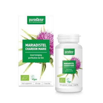 Purasana Vegan Mariadistel Bio - thumbnail