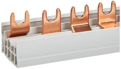 Hager KDN463A Hager faserail 3P+N 10 q 12 mod vork KDN463A Phase busbar Meerdere kleuren 4-polig 63 A 1 stuk(s)