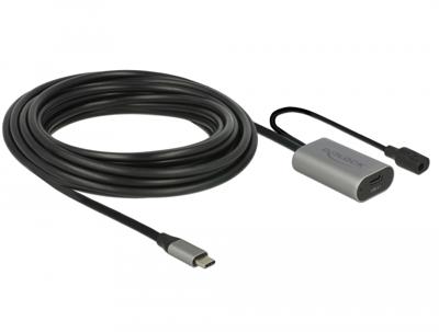 Delock 85392 Actieve USB 3.1 Gen 1 verlengkabel USB Type-C 5 m - thumbnail