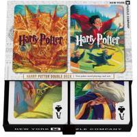 New York Puzzle Company Harry Potter Dubbel Dek Speelkaarten - thumbnail