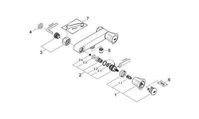 Grohe Costa L Douchekraan Met Onderaansluiting Chroom