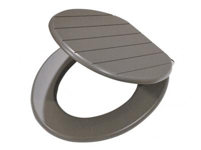 Toiletzitting Tiger Baya Softclose Hout Lava