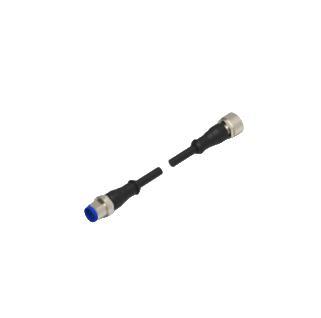 TE Connectivity 2273114-4 Sensor/actuator connector, geassembleerd M12 Aantal polen (sensoren): 5 Stekker, recht, Bus, recht 1.50 m 1 stuk(s)