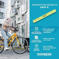 CONTEC reflexband "snap r" ct reflect. strap snap r yellow - thumbnail