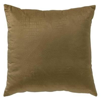 Dutch Decor sierkussen CROCO - 40x40 cm Military Olive
