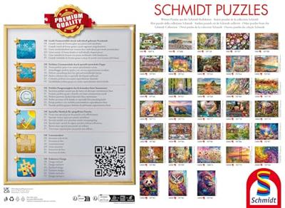 Puzzel - SCHMIDT SPIELE - Klaproosweide - 1000 stukjes - Vanaf 12 jaar