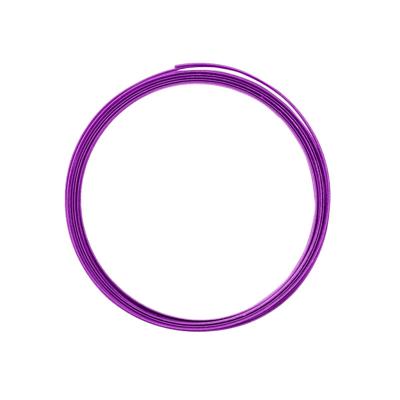 Vaessen Creative • aluminiumdraad embossed plat 5mmx1mmx5m lavender