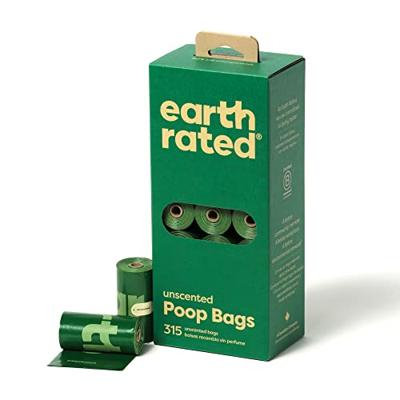 Earth Rated poepzakjes geurloos gerecycled - thumbnail