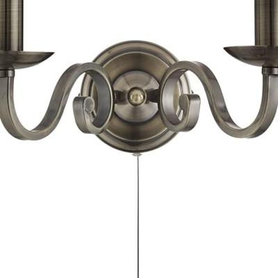 Searchlight Klassieke wandlampRichmond 2-lichts bronsbruin - 1502-2AB