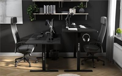 Elektrisch bureau MA-Leader 7.6 Zwart