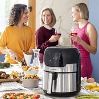 Airfryer InnovaGoods Fryinn 3500 Zwart 1400 W 3,5 L Roestvrij staal - thumbnail