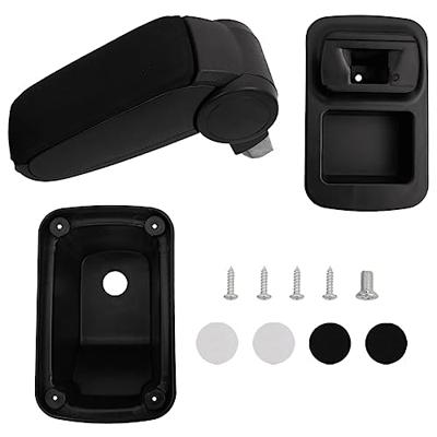 VidaXL Armsteun 14x33x(30-45,5) cm abs zwart