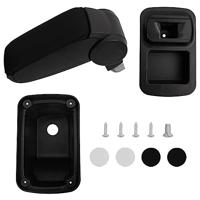 VidaXL Armsteun 14x33x(30-45,5) cm abs zwart - thumbnail