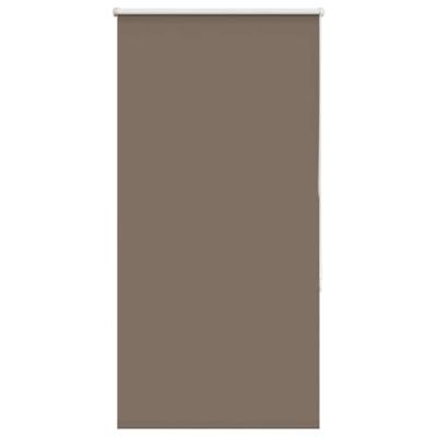Rolgordijn verduisterend koffie 85x150 cm stofbreedte 80,7 cm Rolgordijn verduisterend koffie 85x150 cm stofbreedte 80,7 cm