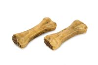 Beeztees gevuld kauwbot met pens hondensnack 2 x 10 cm - thumbnail