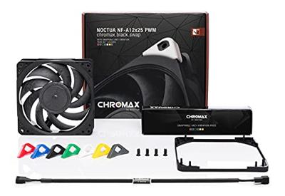 Noctua NF-A12x25 PWM chromax.black.swap case fan Noctua NF-A12x25 PWM chromax.black.swap case fan