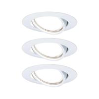 Paulmann 93422 Base Inbouwlamp Set van 3 stuks LED GU10 15 W Wit - thumbnail