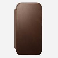 Nomad Magnetic Leather Case iPhone 17 Pro Max Rustic Brown Horween - thumbnail