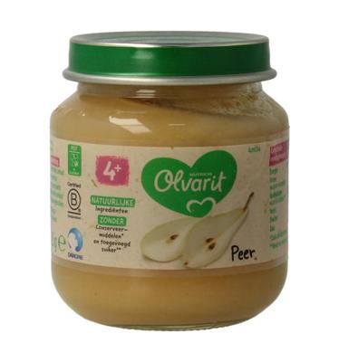 Olvarit Peer 4+ Maanden 125 g bij Jumbo