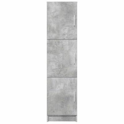 Hoge kast Beton Grijs 31.5 x 32 x 122.5 cm