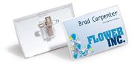 Durable badge met combiclip Click Fold ft 54 x 90 mm - thumbnail