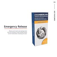 Chamberlain 1REV Noodvergrendeling - thumbnail