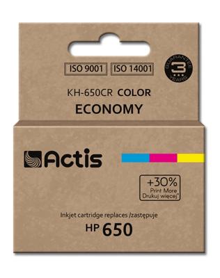 Actis KH-650CR inkt (vervanging HP 650 CZ102AE; Standaard; 9 ml; kleur)